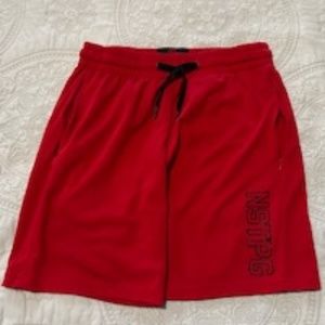 NP Red Gym Shorts, size small